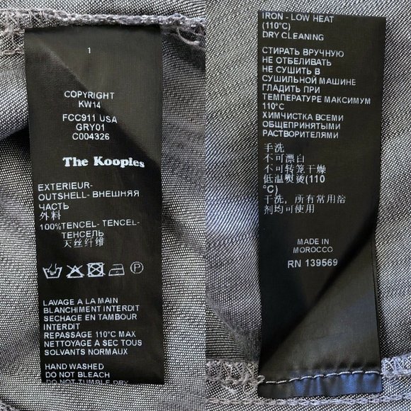 The Kooples Micro Acid Leopard Print Shirt - Picture 7 of 7